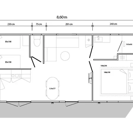 Le Bois Verdon Кемпинг