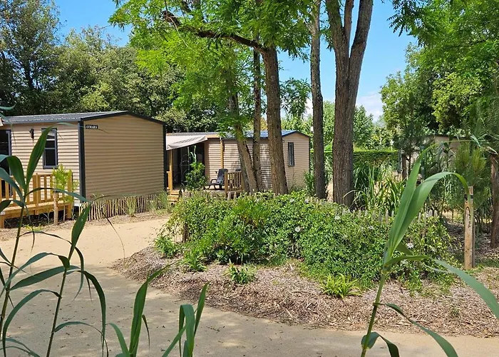 キャンプ場 Le Bois Verdon サン・ジャン·ド・モン